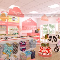 Thiết kế shop baby Như Ý – Gia Lâm